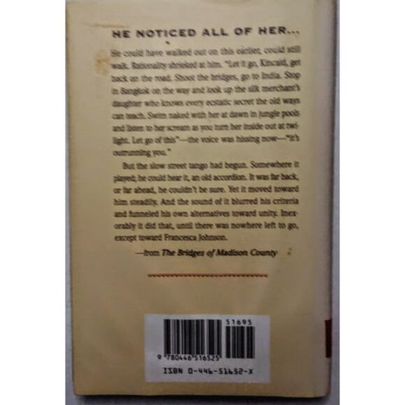 Bridges of Madison County By Robert James Waller Hard Cover 1st edition 1992 - Picture 7 of 7